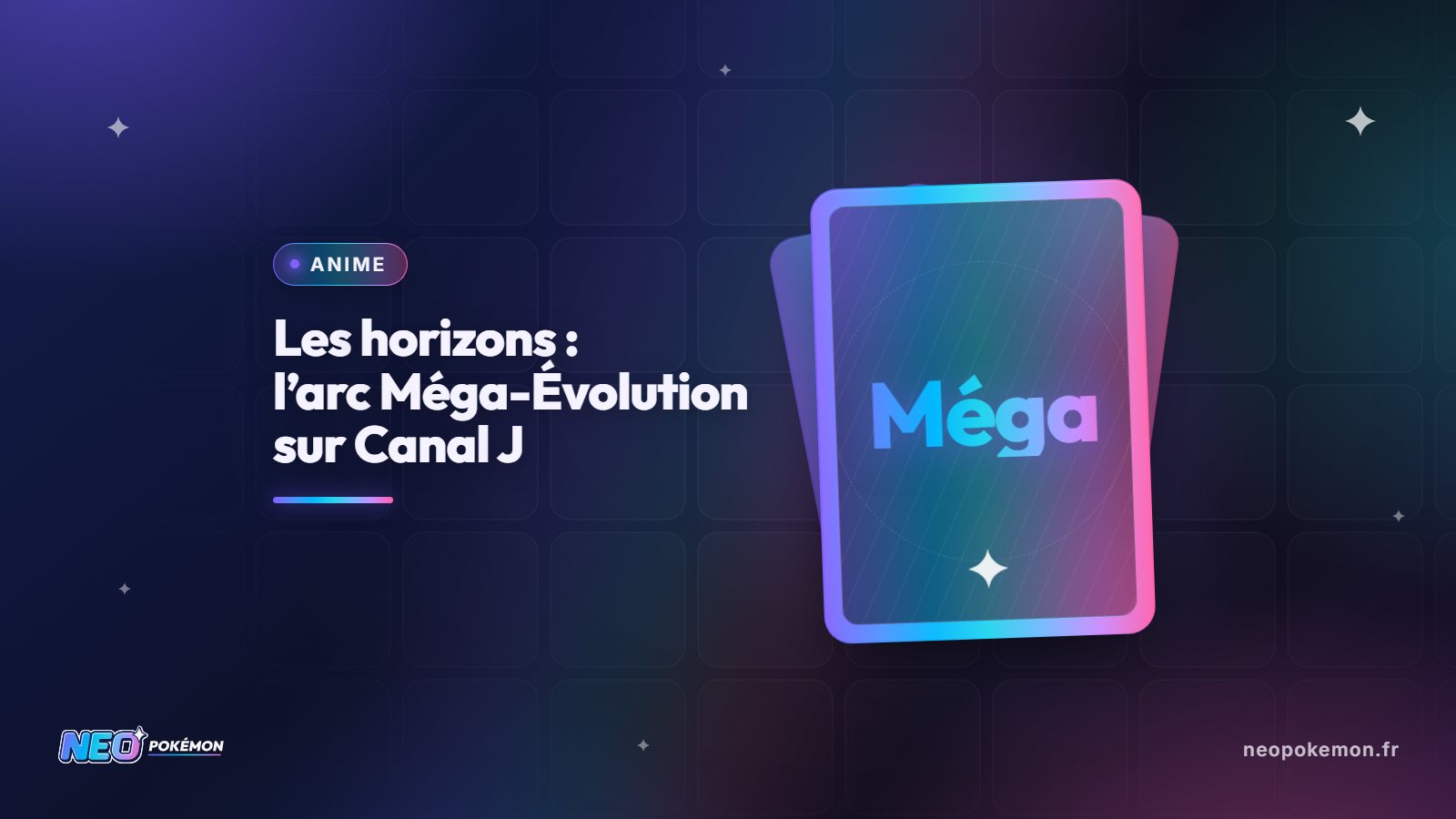 Illustration : Pokémon, les horizons : l’arc Méga-Évolution arrive sur Canal J