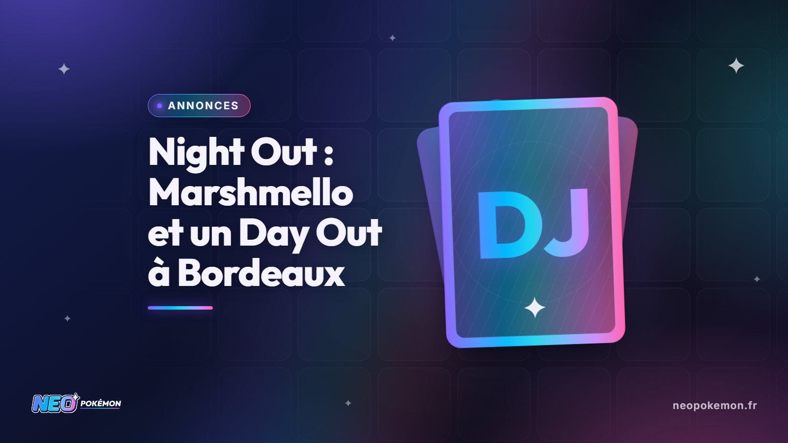 Illustration : Pokémon Night Out : Marshmello pour les 30 ans, un Day Out à Bordeaux