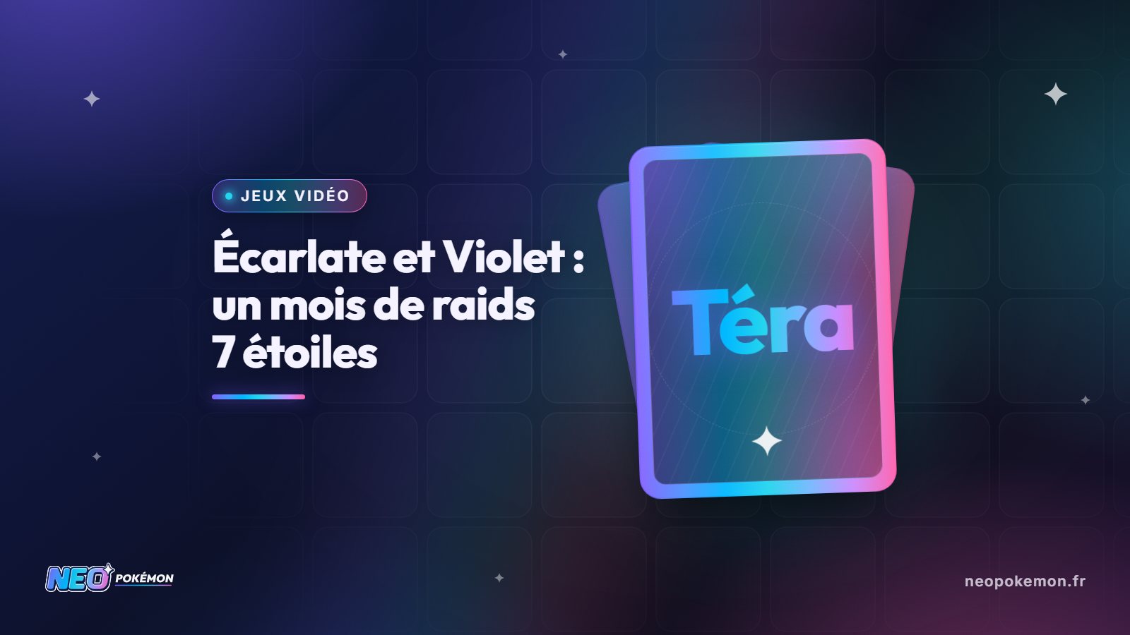 Illustration : Écarlate et Violet : quatre semaines de raids 7 étoiles en août