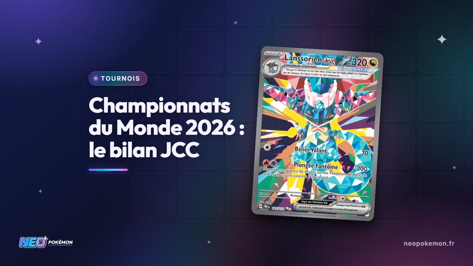 Illustration : Championnats du Monde Pokémon 2026 : le bilan JCC (résultats, decks)