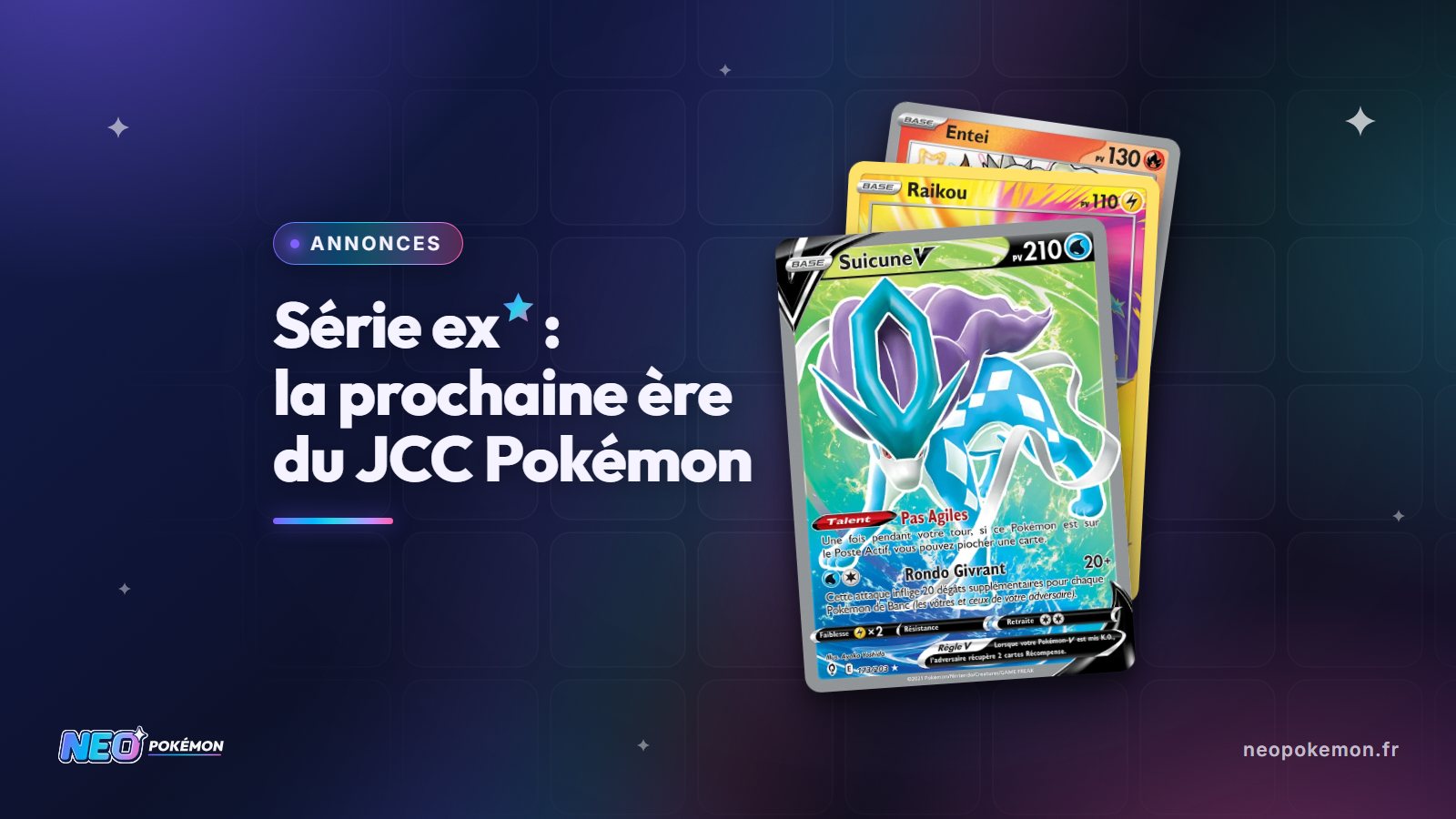 Illustration : Série ex★ : ce que l’on sait de la prochaine ère du JCC Pokémon