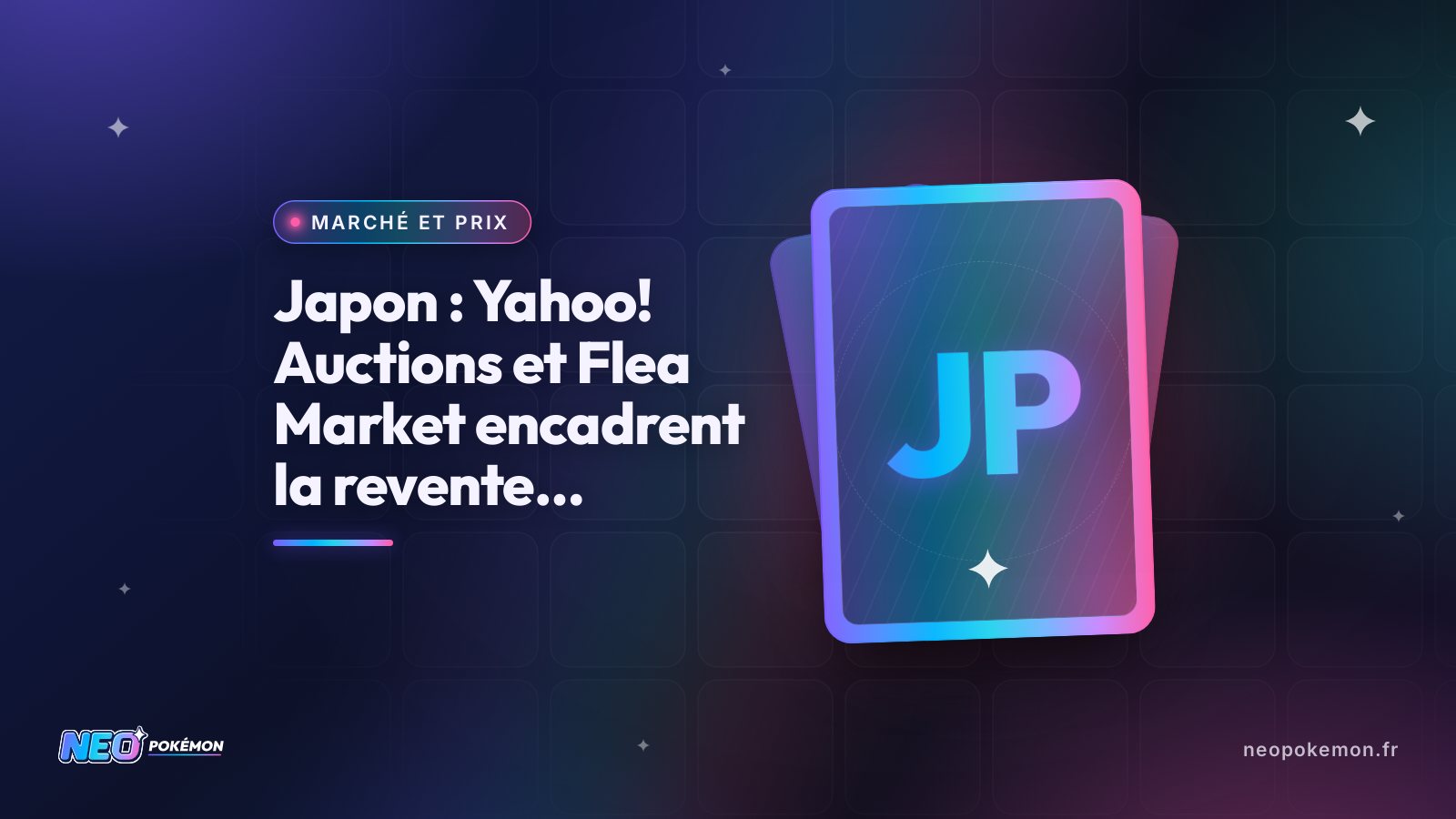 Illustration : Japon : Yahoo! Auctions et Flea Market encadrent la revente Pokémon