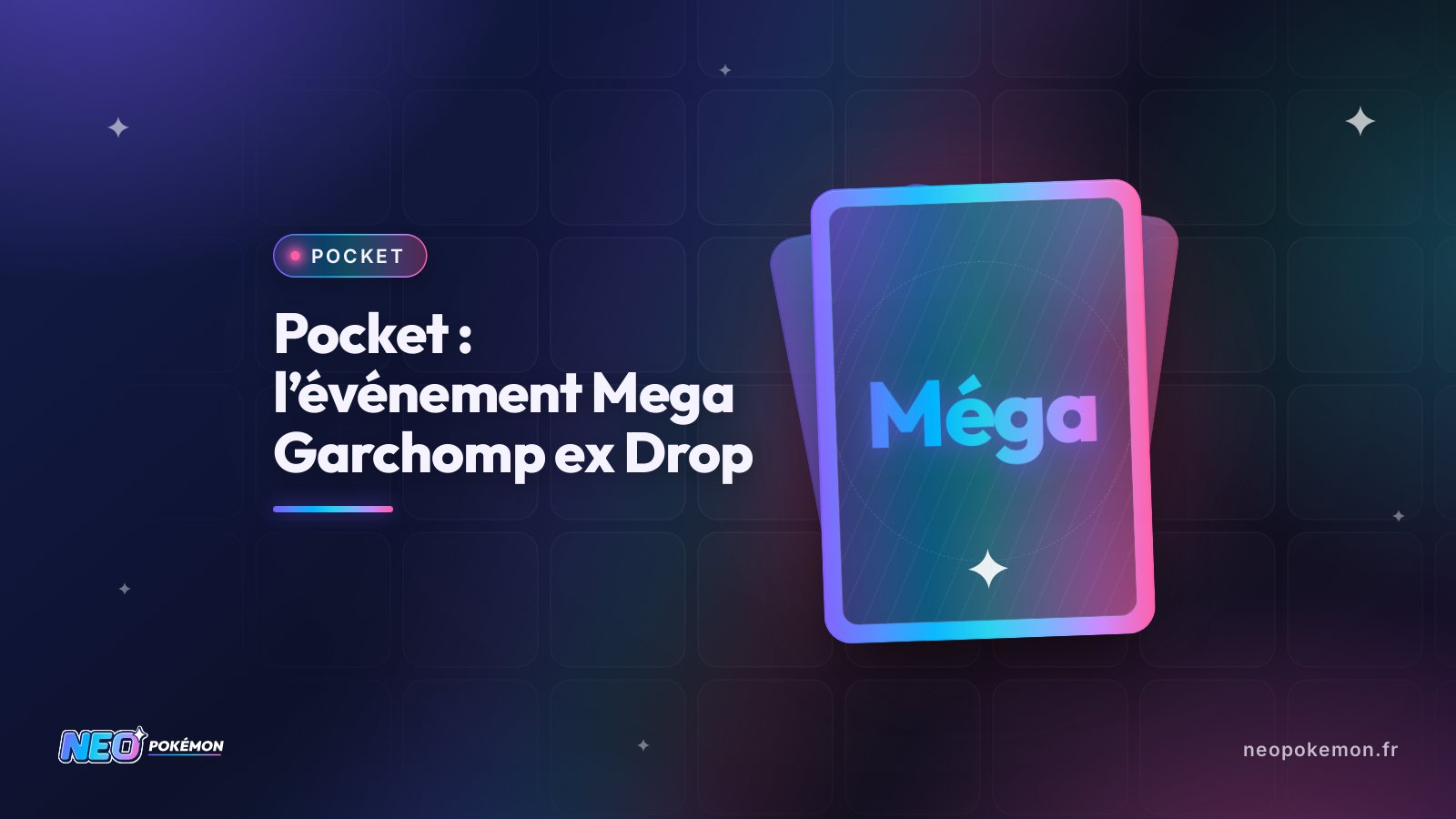 Illustration : Pocket : l’événement Mega Garchomp ex Drop jusqu’au 25 octobre