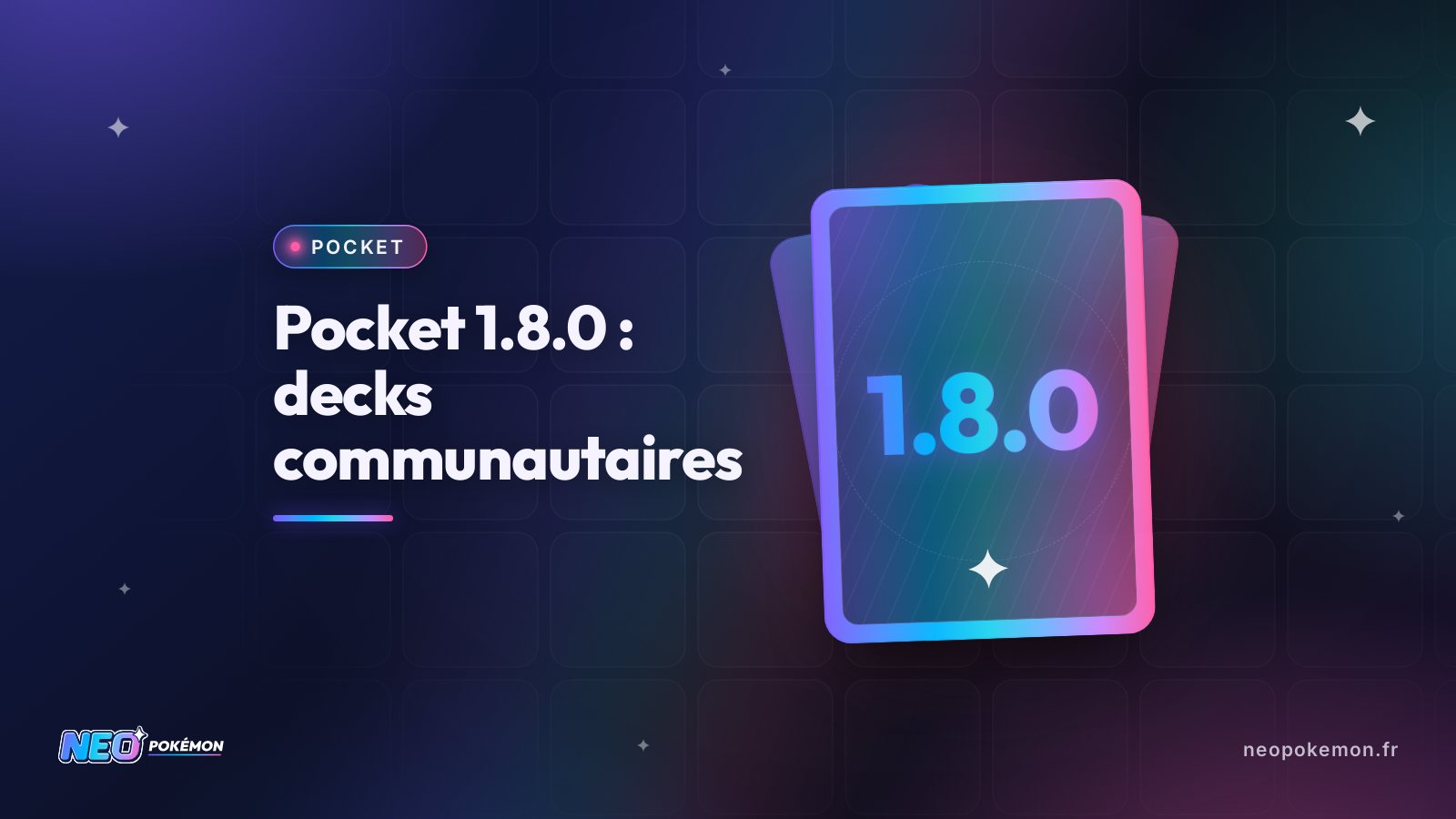 Illustration : Pocket 1.8.0 : decks communautaires, location et Fusion Double