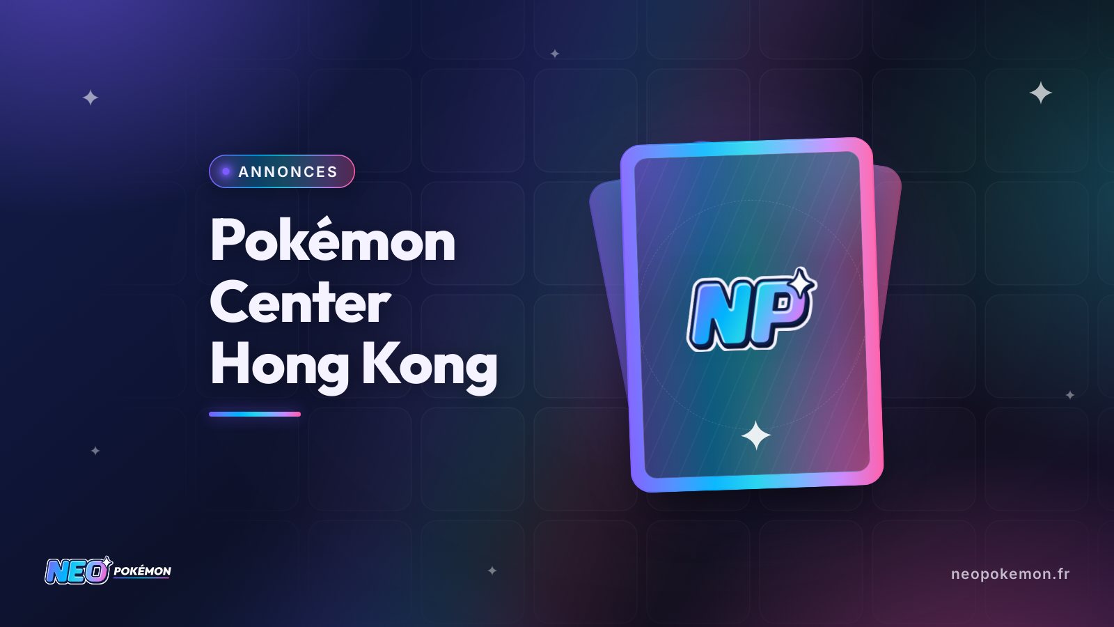 Illustration : Pokémon Center Hong Kong : pop-up à Festival Walk en novembre