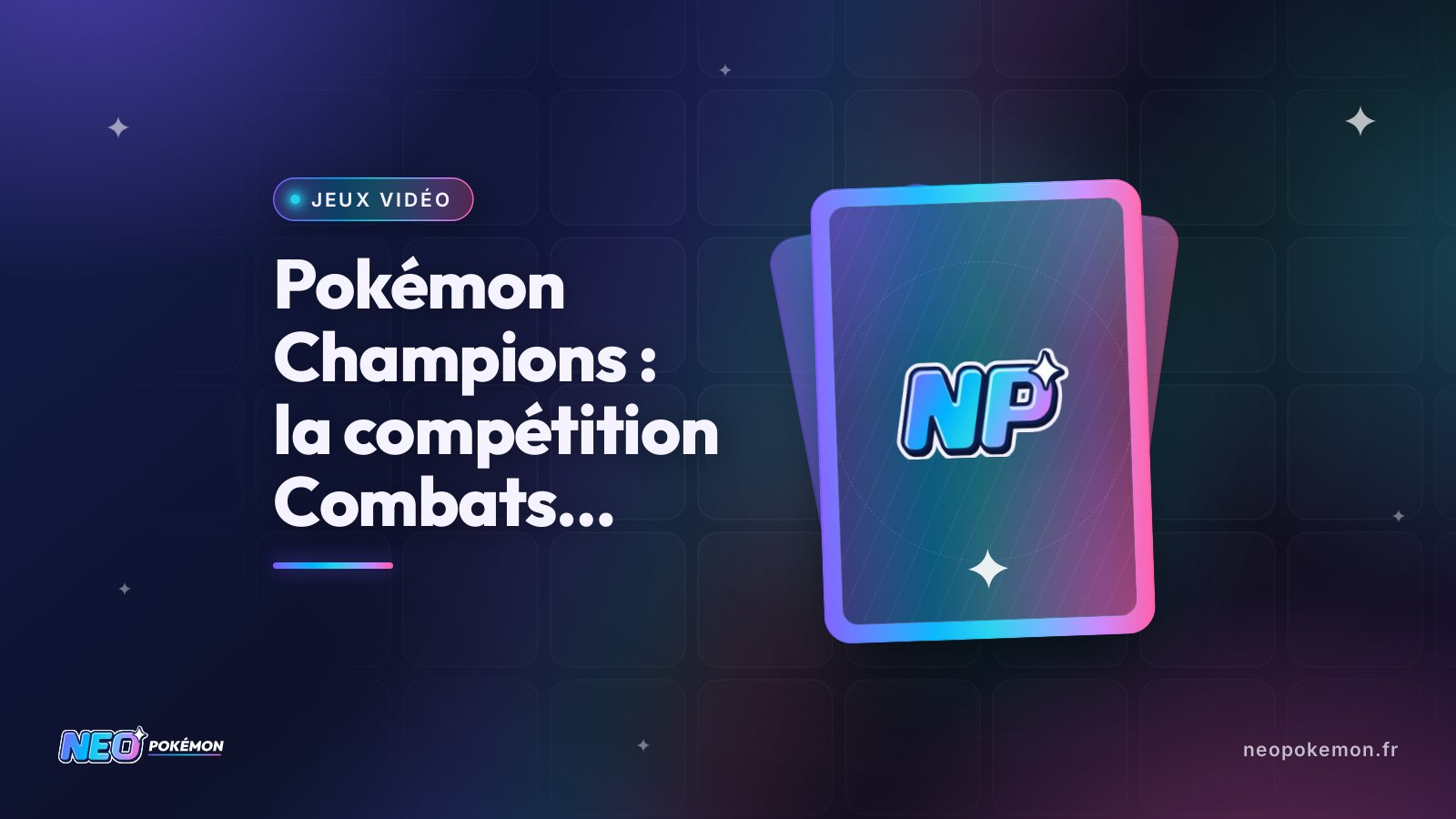 Illustration : Pokémon Champions : la compétition Combats de Méga-Évolutions