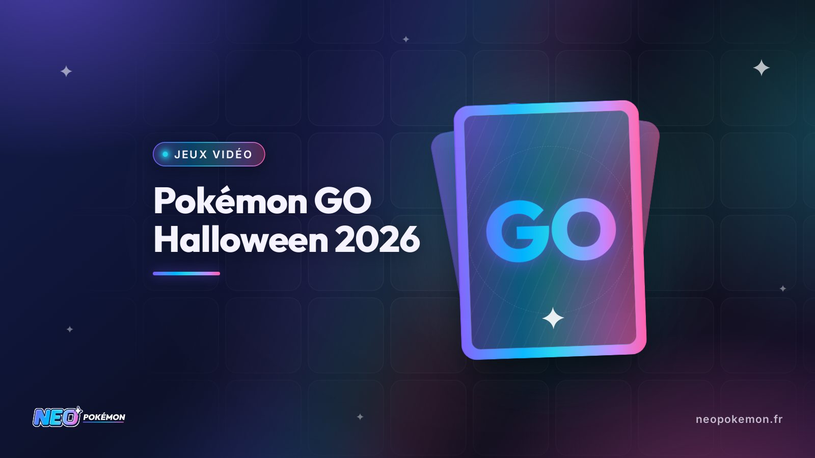 Illustration : Pokémon GO Halloween 2026 : costumes, Passe GO et Greavard shiny