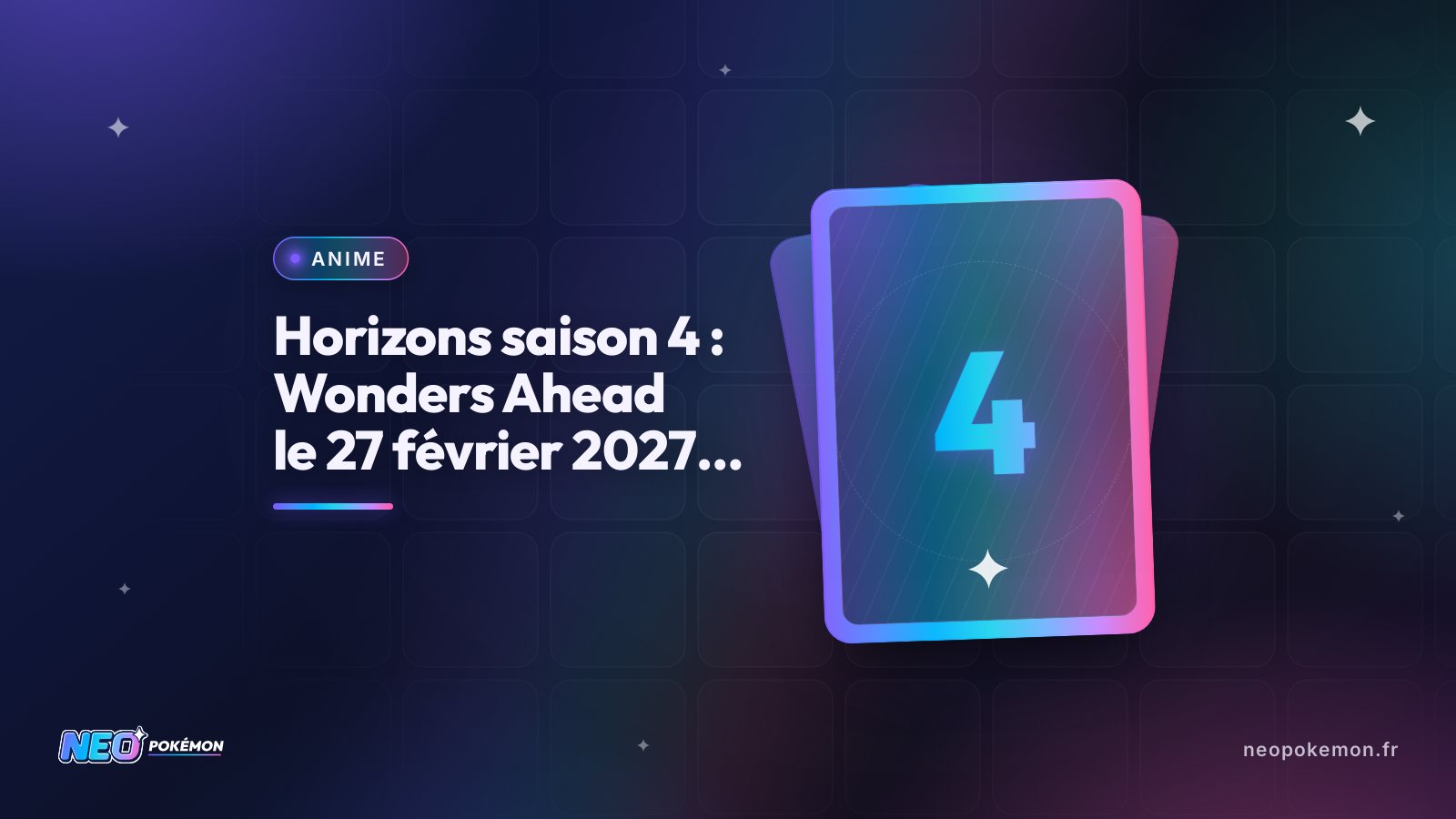 Illustration : Horizons saison 4 : Wonders Ahead le 27 février 2027 sur Netflix