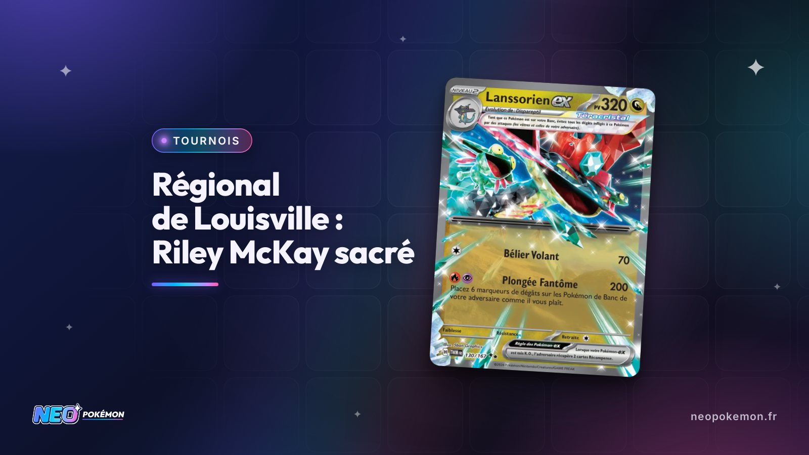 Illustration : Régional de Louisville : Riley McKay sacré avec Lanssorien-ex