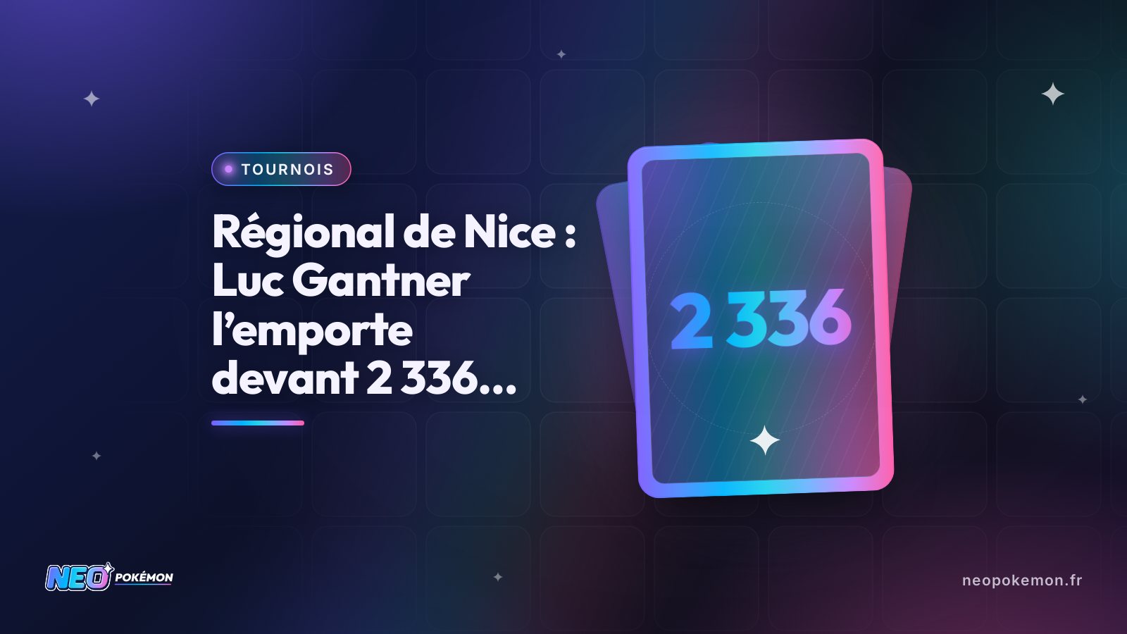 Illustration : Régional de Nice : Luc Gantner l’emporte devant 2 336 joueurs