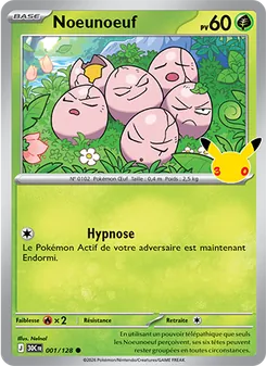 Carte Noeunoeuf 001/128 – 30ᵉ Anniversaire