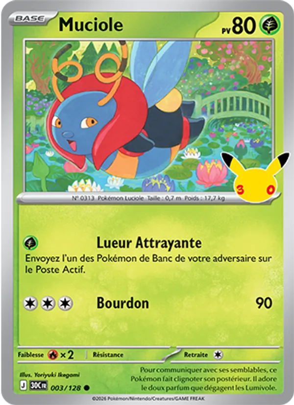 Carte Muciole 003/128 – 30e Anniversaire