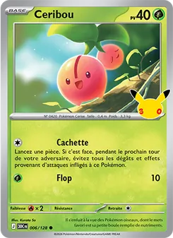 Carte Ceribou 006/128 – 30ᵉ Anniversaire