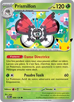 Carte Prismillon 008/128 – 30e Anniversaire