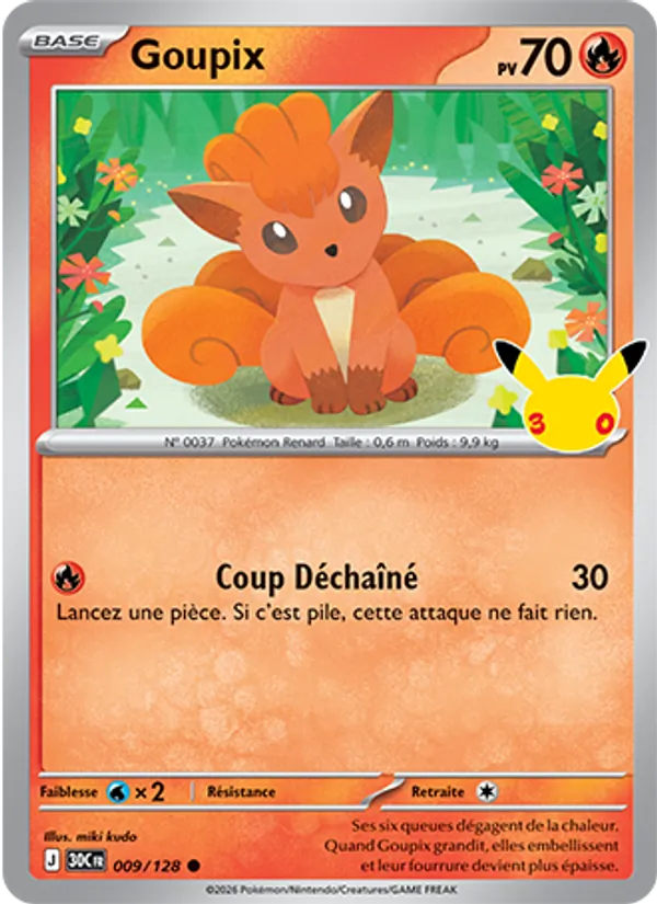 Carte Goupix 009/128 – 30e Anniversaire