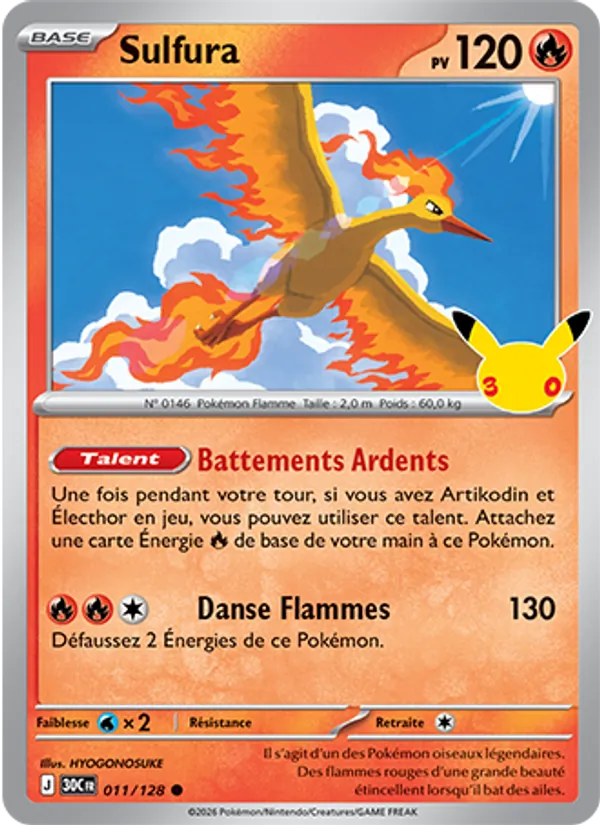 Carte Sulfura 011/128 – 30e Anniversaire