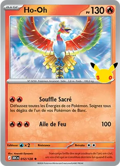 Carte Ho-Oh 012/128 – 30ᵉ Anniversaire