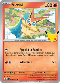 Carte Victini 013/128 – 30ᵉ Anniversaire