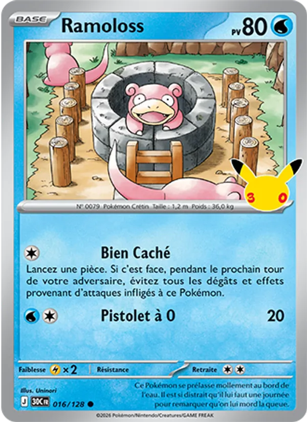 Carte Ramoloss 016/128 – 30e Anniversaire
