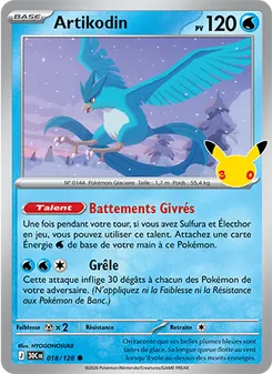 Carte Artikodin 018/128 – 30ᵉ Anniversaire