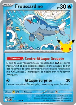 Carte Froussardine 022/128 – 30e Anniversaire