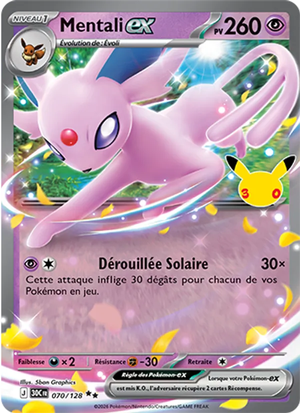 Carte Mentali-ex 070/128 – 30e Anniversaire