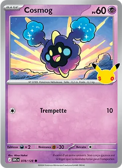 Carte Cosmog 078/128 – 30ᵉ Anniversaire