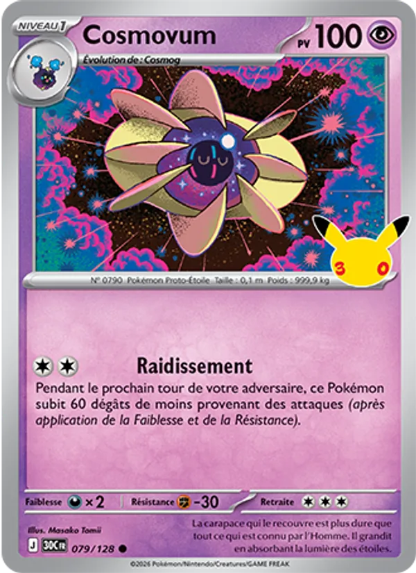 Carte Cosmovum 079/128 – 30e Anniversaire