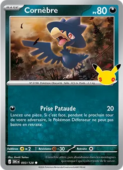 Carte Cornèbre 093/128 – 30ᵉ Anniversaire