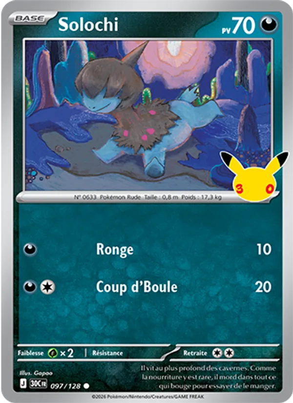 Carte Solochi 097/128 – 30e Anniversaire