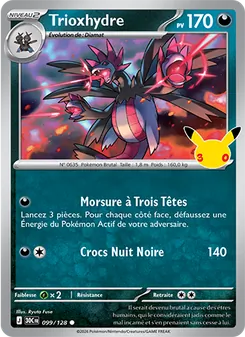 Carte Trioxhydre 099/128 – 30ᵉ Anniversaire