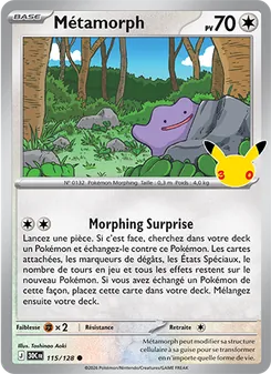 Carte Métamorph 115/128 – 30ᵉ Anniversaire