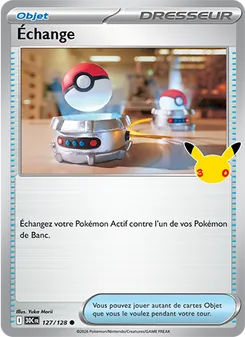 Carte Échange 127/128 – 30ᵉ Anniversaire