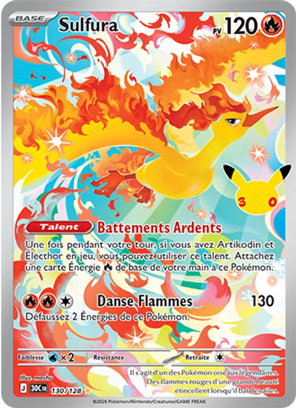 Carte Sulfura 130/128 – 30e Anniversaire