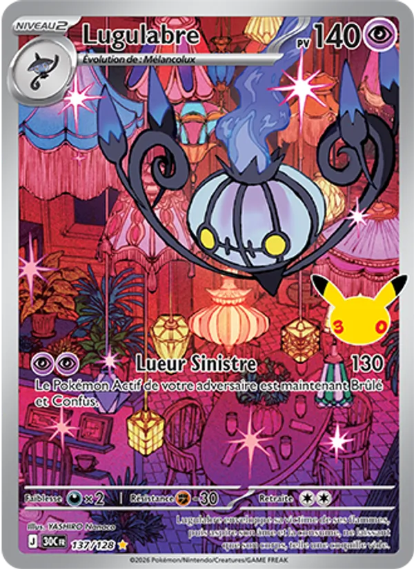 Carte Lugulabre 137/128 – 30e Anniversaire
