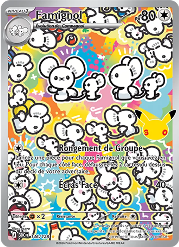 Carte Famignol 146/128 – 30e Anniversaire