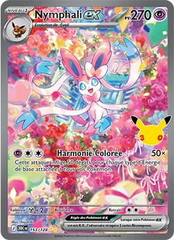 Carte Nymphali-ex 153/128 – 30ᵉ Anniversaire