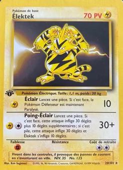 Carte Élektek 20/102 – Set de Base