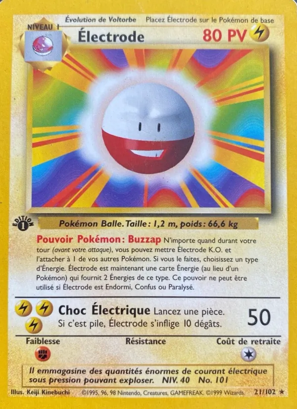 Carte Électrode 21/102 – Set de Base