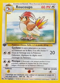 Carte Roucoups 22/102 – Set de Base