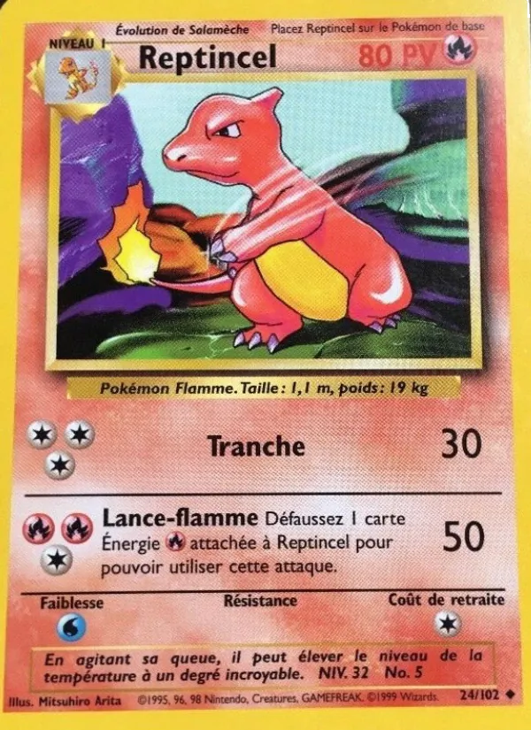 Carte Reptincel 24/102 – Set de Base