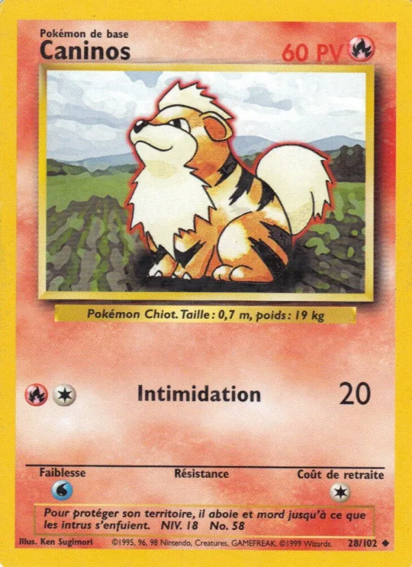 Carte Caninos 28/102 – Set de Base