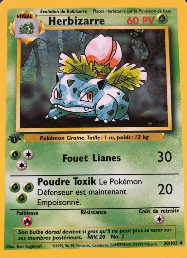 Carte Herbizarre 30/102 – Set de Base