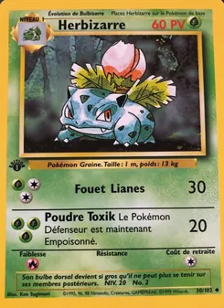 Carte Herbizarre 30/102 – Set de Base