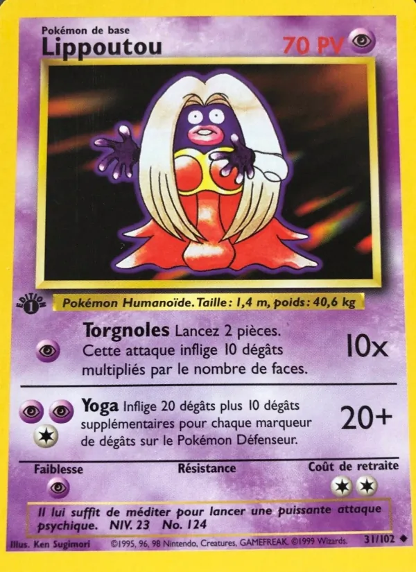 Carte Lippoutou 31/102 – Set de Base