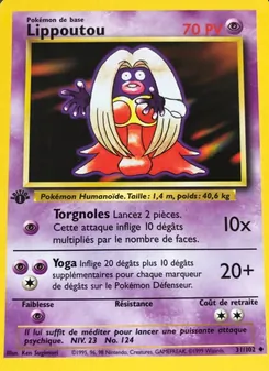 Carte Lippoutou 31/102 – Set de Base