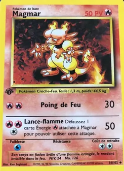 Carte Magmar 36/102 – Set de Base
