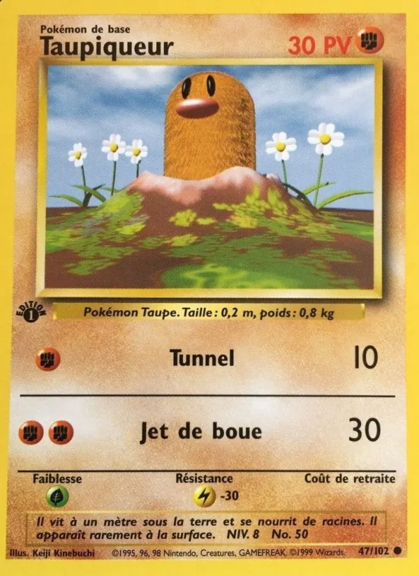 Carte Taupiqueur 47/102 – Set de Base