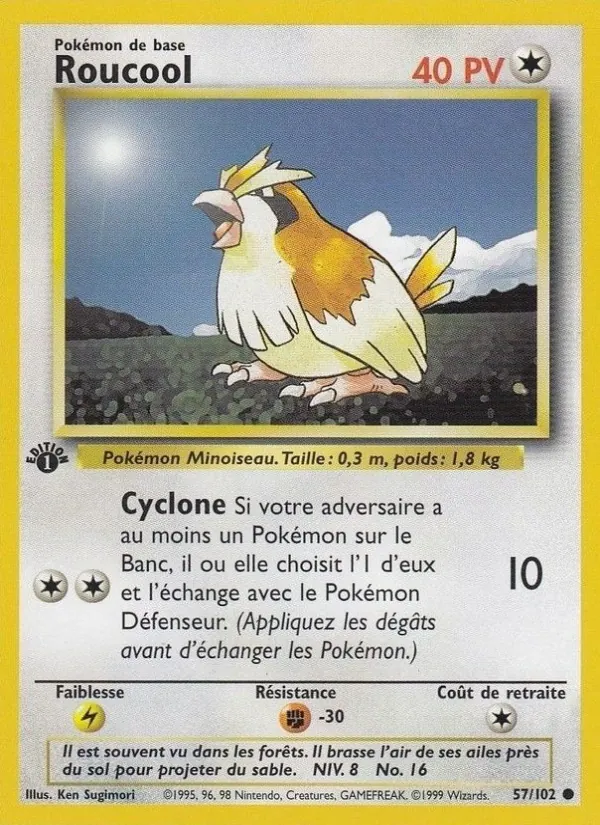 Carte Roucool 57/102 – Set de Base