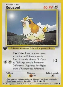 Carte Roucool 57/102 – Set de Base